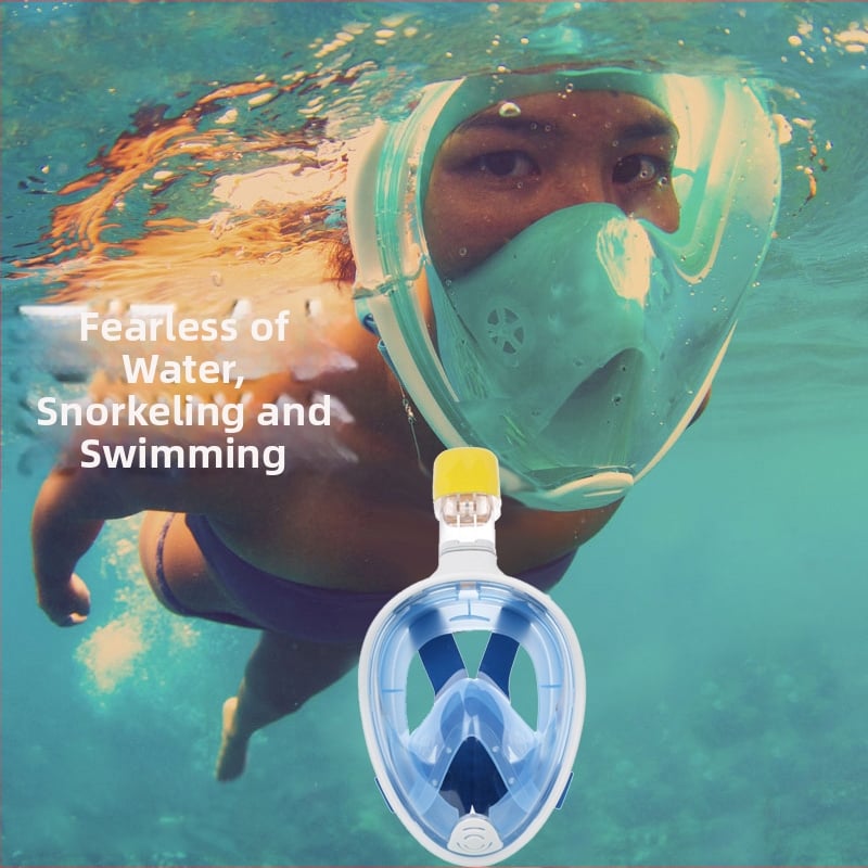 LEAFTS Μάσκα Κατάδυσης και Snorkel – από σιλικόνη, για ενήλικες