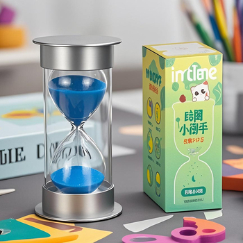 Пясъчен кухненски таймер, удароустойчив, 5/10/30 минути, ръчно духано стъкло, китайски стил, настолен сувенир от Morning Tide