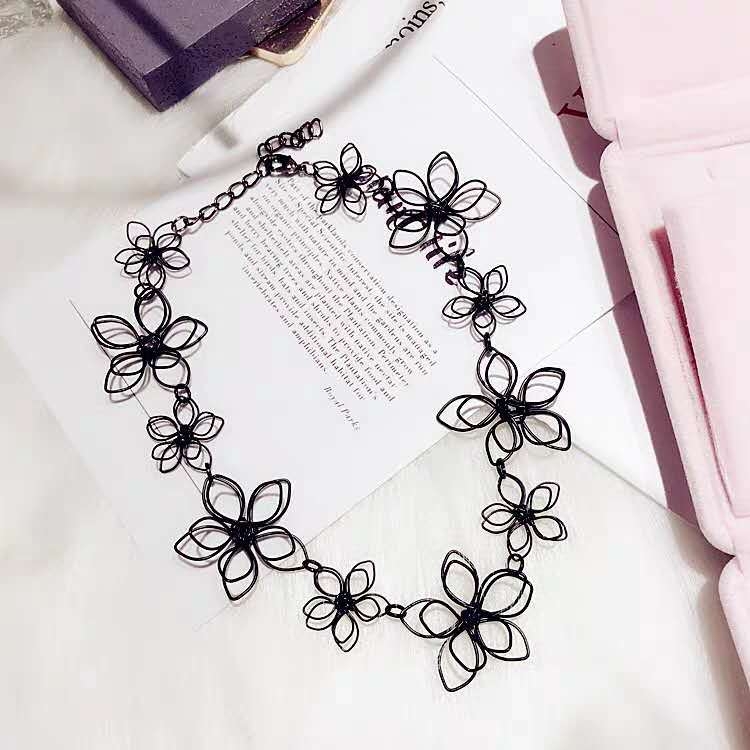 Choker ogrlica s geometrijskim magnetskim dizajnom, minimalistički stil, podrijetlo Yiwu