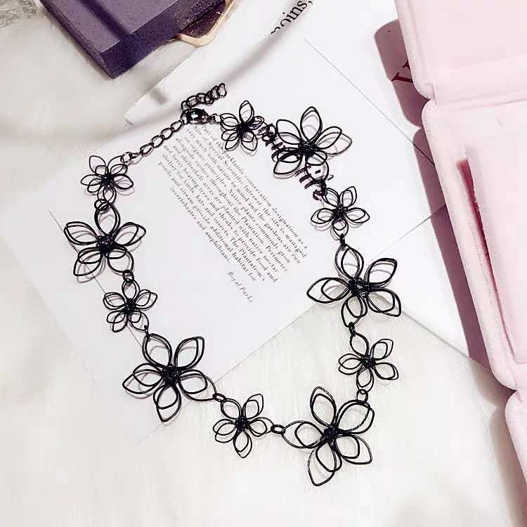 Choker ogrlica s geometrijskim magnetskim dizajnom, minimalistički stil, podrijetlo Yiwu