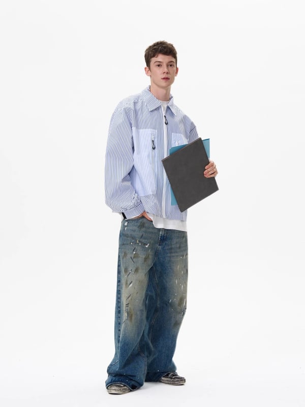 Ελαφρύ καλοκαιρινό σακάκι με UV προστασία 50+, χαλαρή γραμμή, ύφασμα από νάιλον σε συνθετικές ίνες, πλαϊνά τσέπες με φερμουάρ