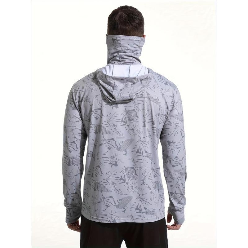 Kapucnis napsugárvédő felső, könnyű és lélegző anyag, Lycra-Spandex keverék Spandex-tartalma legfeljebb 10%, 2024 tavasz