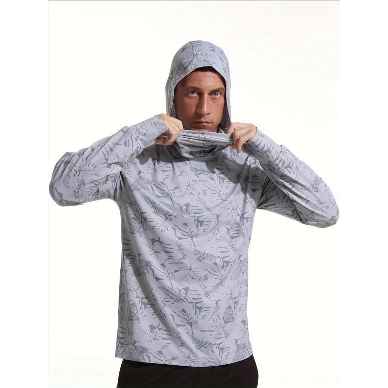 Kapucnis napsugárvédő felső, könnyű és lélegző anyag, Lycra-Spandex keverék Spandex-tartalma legfeljebb 10%, 2024 tavasz