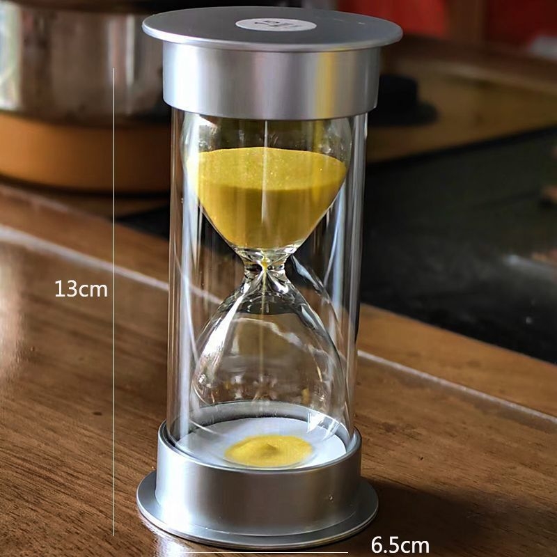 Пясъчен таймер за учене за ученици, ръчно изработена пластмасова висяща украса, стил френски пасторален