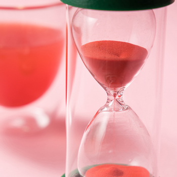 Детски пясъчен часовник с плодова тематика – ръчно изработен от пластмаса и стъкло, идиличен стил, обучаваща играчка за деца, 15-минутен таймер