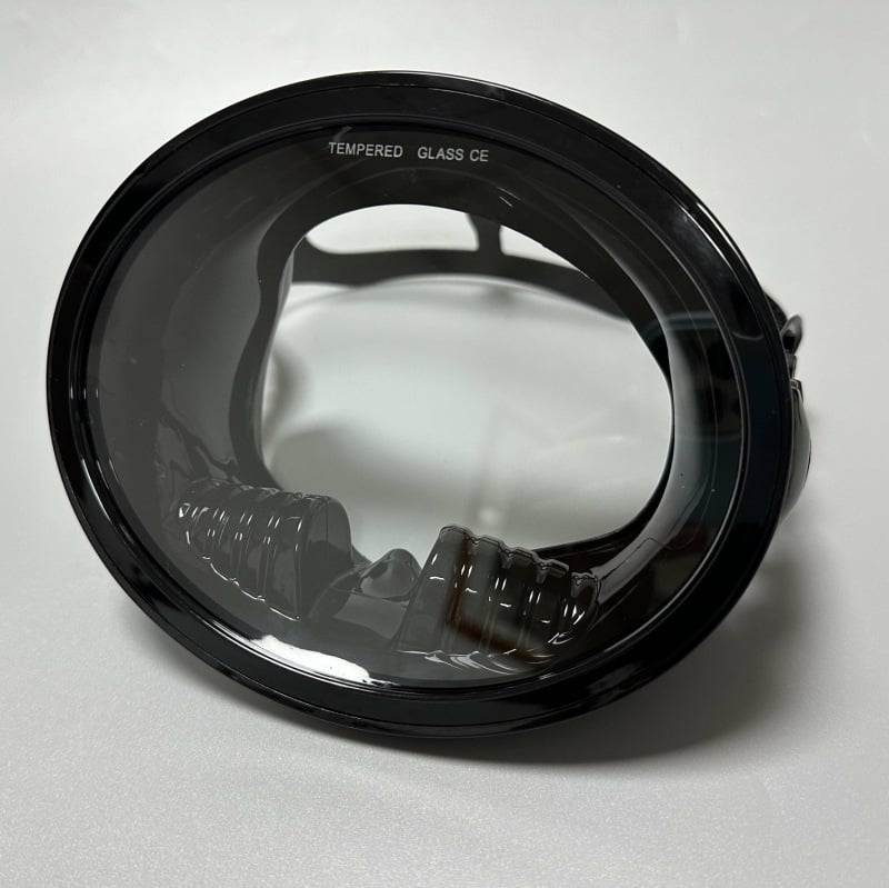 Γυαλιά κατάδυσης με HD αντιθαμβωτικό φακοί από σιλικόνη, tempered glass και PC πλαίσιο — για ενήλικες