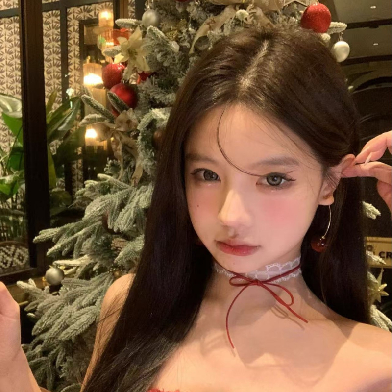 Colier choker: țesătură, realizat manual, lanț geometric, formă în U, pandantiv din țesătură