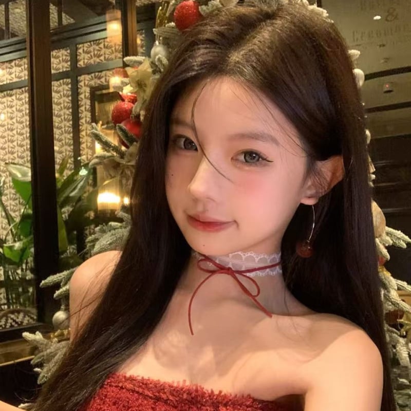 Colier choker: țesătură, realizat manual, lanț geometric, formă în U, pandantiv din țesătură