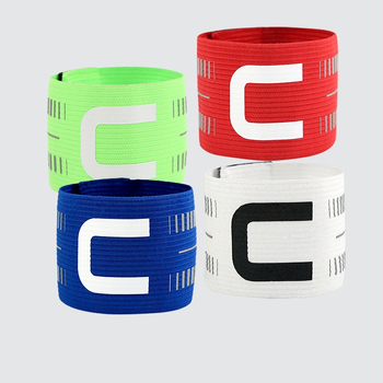 Futbalový kapitánsky náramok s Velcro – nylon, prispôsobiteľný, potlačené logo, Soul Series