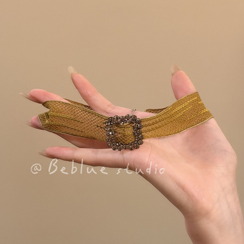 Colier chok er vintage geometric - Bitan Ningguang, electroplatat din material mixt, lanț regulat, model 1561