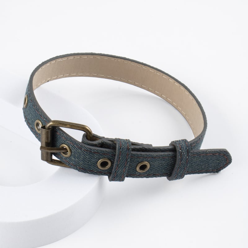 Колар чокър с кортекс материал, висулка от сплав, тегло 21 г, ключична верига