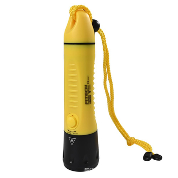 Light Arrow F8 búvárfény — IP68 vízálló, LED világítás, ház: alumíniumötvözet + mérnöki műanyag, akkumulátor-élettartam 6–7 óra, kültéri merülésekhez, mentéshez, kempingezéshez és halászathoz