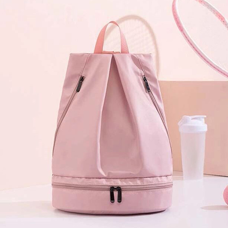 Rucsac de fitness cu separare uscat-umed, impermeabil, capacitate mare, din Oxford