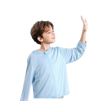 Dječja kapuljača jakna za zaštitu od sunca, prozračna i ultra lagana, poliester UPF50+