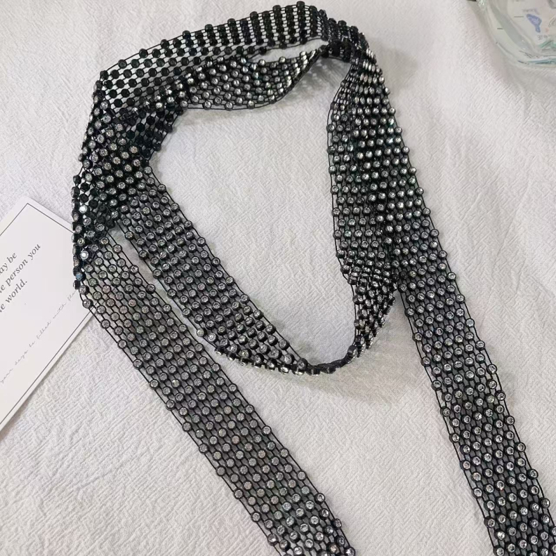 Water Diamond többszörös nyaklánc – szabályos lánccal, X6209, geometrikus, hűvös stílus