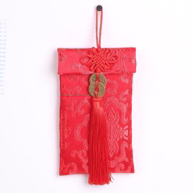 Червен конверт от брокат полиестер за сватби; опаковка Opp bag; готов за подарък за рождени дни, пълнолуние, пътувания, завършване, преместване и вечеринки