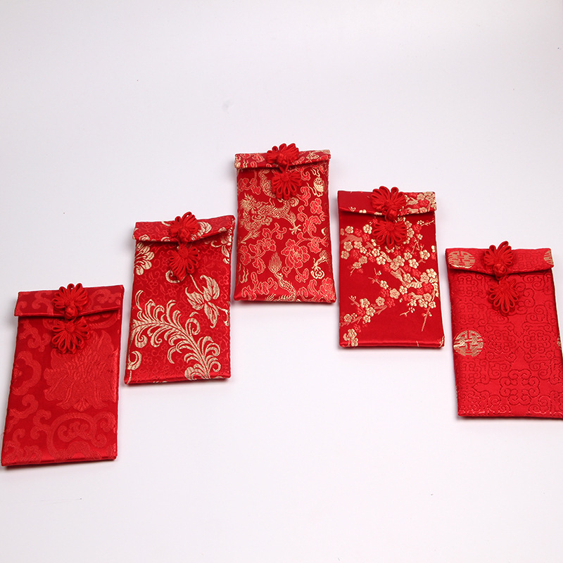 Червен конверт от брокат полиестер за сватби; опаковка Opp bag; готов за подарък за рождени дни, пълнолуние, пътувания, завършване, преместване и вечеринки