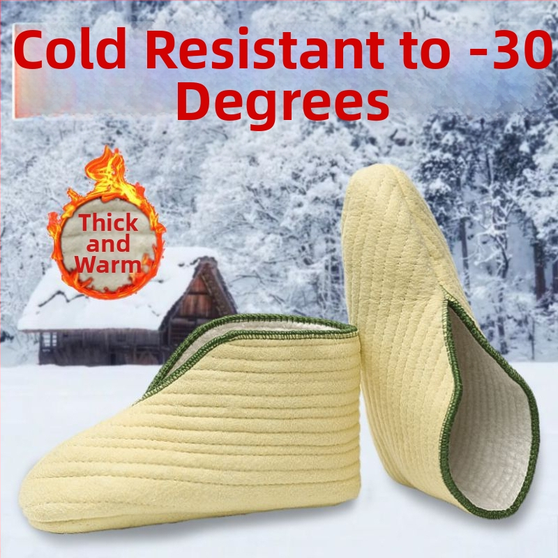 Ponožkový vložok z vlneného filcu pre zimné topánky a vodné topánky, podšitý fleece, teplý