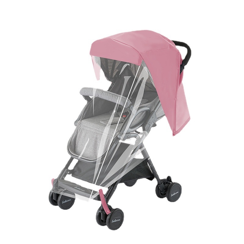 Husă de ploaie pentru căruciorul de copii — rezistentă la vânt, impermeabilă, potrivire universală, material EVA