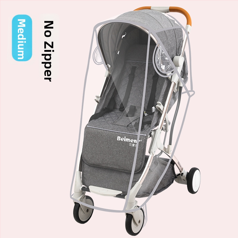 Husă de ploaie pentru căruciorul de copii — rezistentă la vânt, impermeabilă, potrivire universală, material EVA