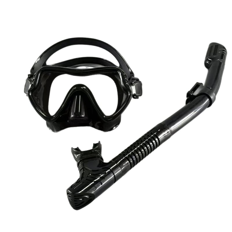 Παιδικό Σετ Γυαλιών Κατάδυσης Με Μεγάλο Πλαίσιο και Αναπνευστήρα – Πλαίσιο PC, Μάσκα από Υγρό Σιλικόνη, Φακοί από Θερμοσκληρυμένο Γυαλί