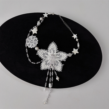 Ötvözetből készült medálos nyaklánc, elektroplakált felülettel, klavikuláris lánccal, állat/zodiákus motívummal