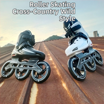 Inline skates s tri kotača za odrasle i djecu, brze, ulično skijanje, veličina 125
