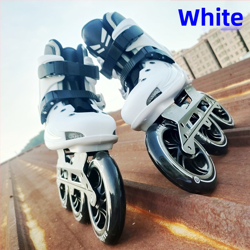 Inline skates s tri kotača za odrasle i djecu, brze, ulično skijanje, veličina 125