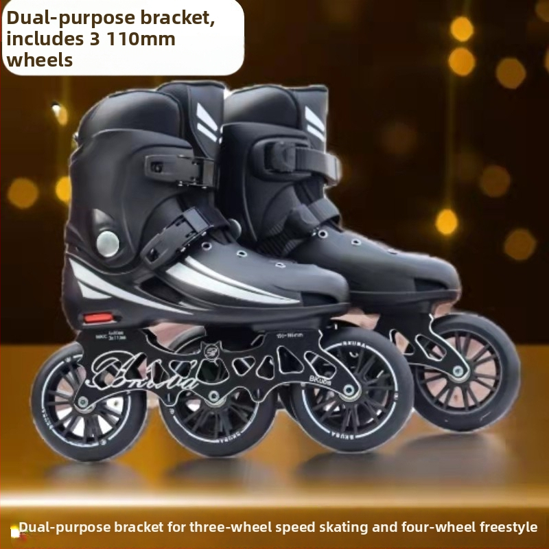 Inline skates s tri kotača za odrasle i djecu, brze, ulično skijanje, veličina 125