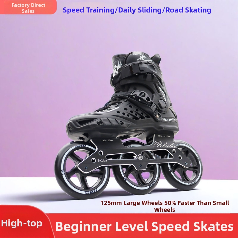 Inline skates s tri kotača za odrasle i djecu, brze, ulično skijanje, veličina 125