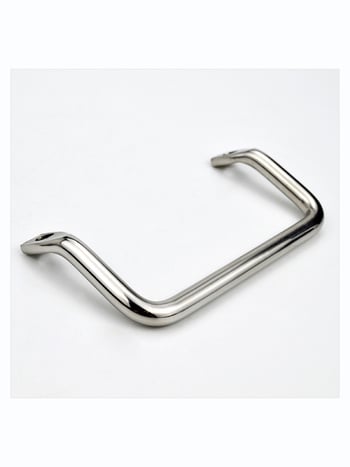 Drška za ormarić A-4019s, nehrđajući / čelični materijal, industrijska nagnuta ravna glava