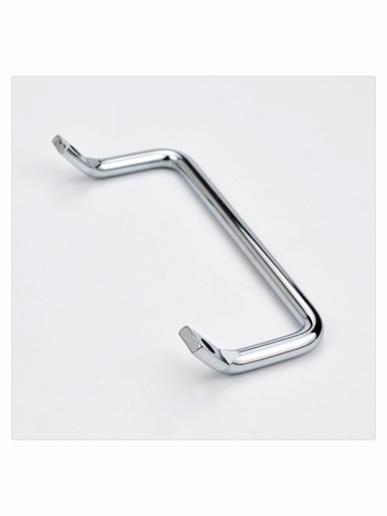 Drška za ormarić A-4019s, nehrđajući / čelični materijal, industrijska nagnuta ravna glava