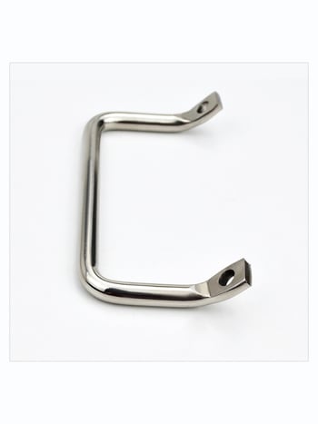 Drška za ormarić A-4019s, nehrđajući / čelični materijal, industrijska nagnuta ravna glava