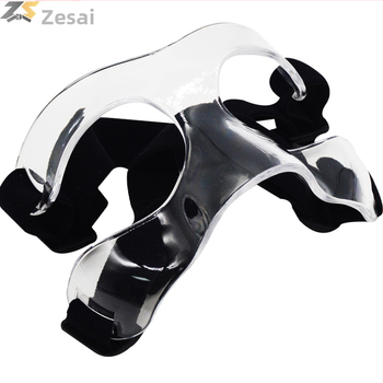 Basketbalová ochranná maska na tvár, polykarbonát, univerzálny model, možnosť prispôsobenia a tlače loga