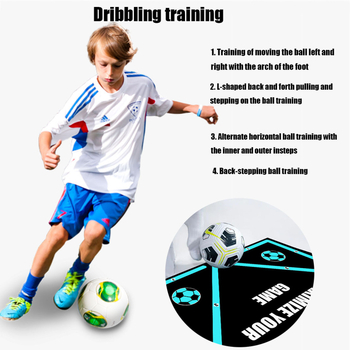 Nogometna trening podloga za rad nogu, protuklizna površina, pomoćni alati za trening (nogomet)