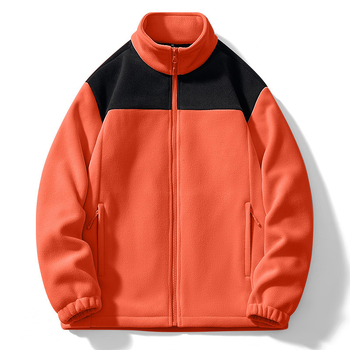 Ανδρικό φλίς μπουφάν, θερμικό, στυλ cardigan, ύφασμα πολυεστέρα, επένδυση πολυεστέρα