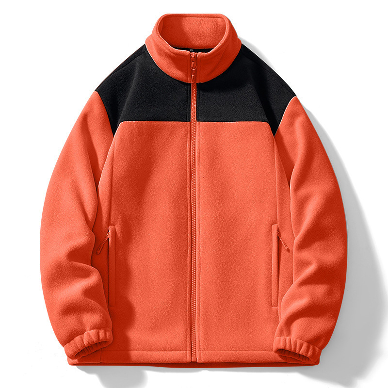 Ανδρικό φλίς μπουφάν, θερμικό, στυλ cardigan, ύφασμα πολυεστέρα, επένδυση πολυεστέρα