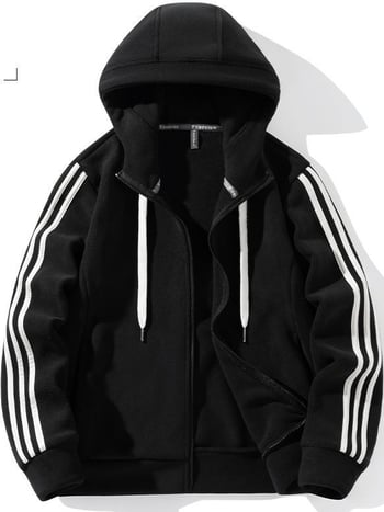 Ανδρικό και γυναικείο φλις μπουφάν με κουκούλα για εξωτερικούς χώρους – ζεστό, επένδυση φλις πολυεστέρα; Στυλ: καρντάγκαν (Υλικό: πολυεστέρας; Επένδυση: πολυεστέρας; Κουκούλα: Ναι; Σεζόν: Χειμώνας, Φθινόπωρο)