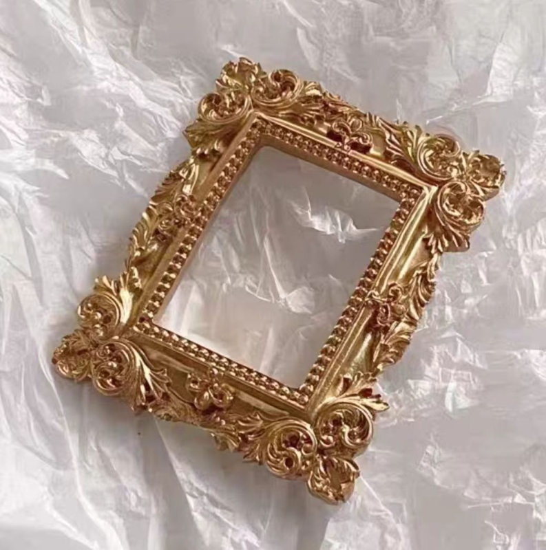 Ramă foto mini retro pentru accesorii de manichiură și cercei – recuzită de fotografiat (Brand: 12; Model: ltao1001135188; Tip: Altul; Scene aplicabile: Altul)