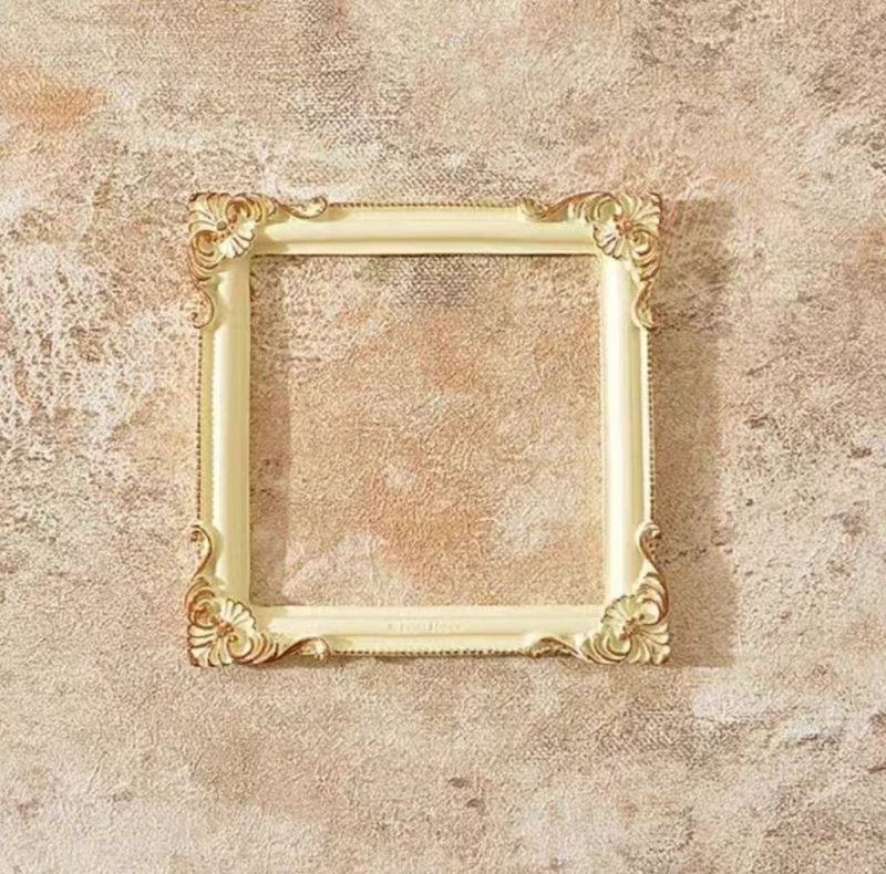 Ramă foto mini retro pentru accesorii de manichiură și cercei – recuzită de fotografiat (Brand: 12; Model: ltao1001135188; Tip: Altul; Scene aplicabile: Altul)