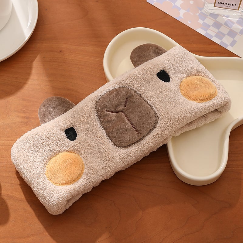 Λαστιχάκι μαλλιών για πλύσιμο προσώπου, καρτούν στυλ, ζωώδες/ζωδιακό σχέδιο, μάρκα Bile, άνοιξη 2024