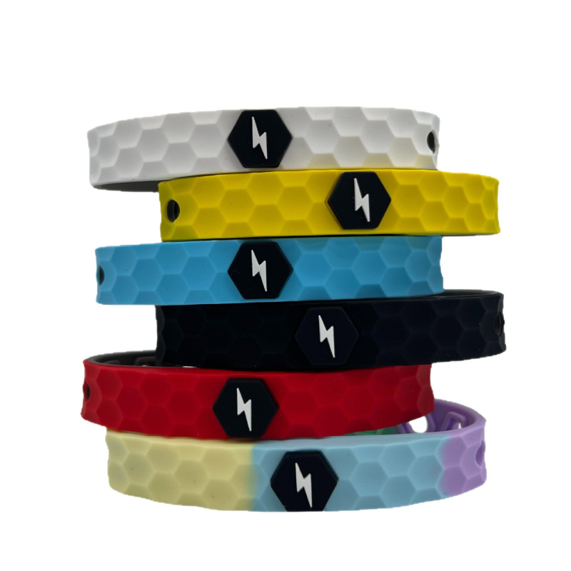 Силиконова гривна с енергиен баланс – унисекс спортна гривна за бягане и колоездене, стил: упражнения и свободно време, японски стил