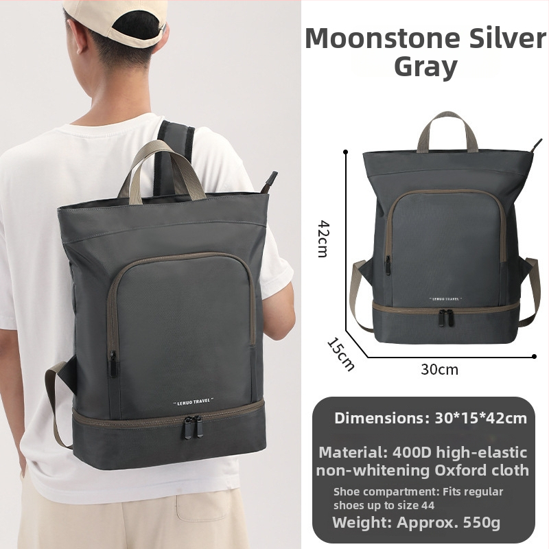 Nepremokavý batoh pre vodné športy (Materiál: PU; Podšívka: polyester; Funkcie: nepremokavý, priedušný, oddelenie suchého a vlhkého)