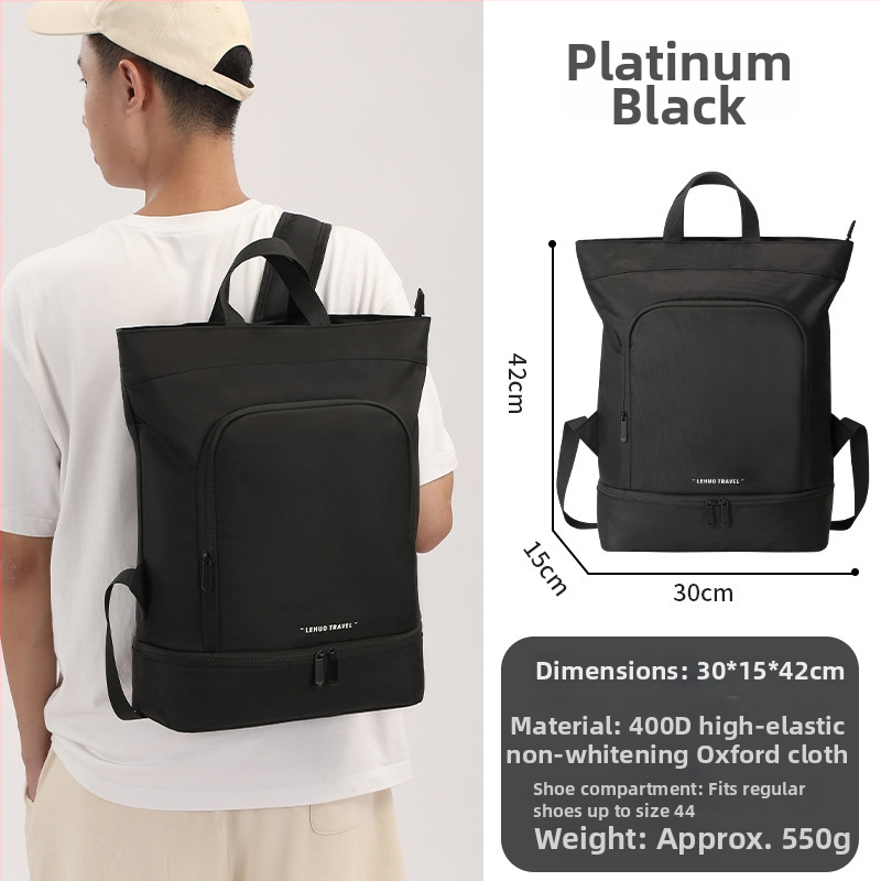 Nepremokavý batoh pre vodné športy (Materiál: PU; Podšívka: polyester; Funkcie: nepremokavý, priedušný, oddelenie suchého a vlhkého)