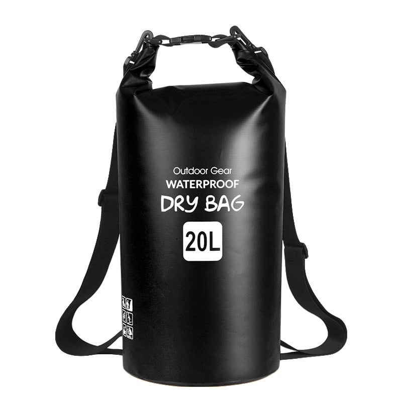 Pack Trail PVC εξωτερική αδιάβροχη τσάντα τύπου κουβά, μινιμαλιστικό στυλ, χωρητικότητα 3–30 L, με ιμάντα ώμου