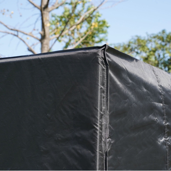 Κάλυμμα προστασίας εξωτερικού χώρου για τραπέζι και καρέκλες κήπου από Oxford ύφασμα, αδιάβροχη και UV προστασία, κατάλληλη για εξωτερική χρήση