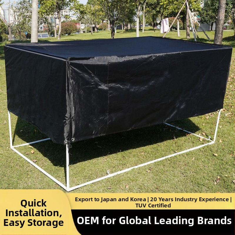 Ochranný kryt na záhradný stôl a stoličky z Oxford látky, vodeodolný a UV ochrana, vhodný na vonkajšie použitie