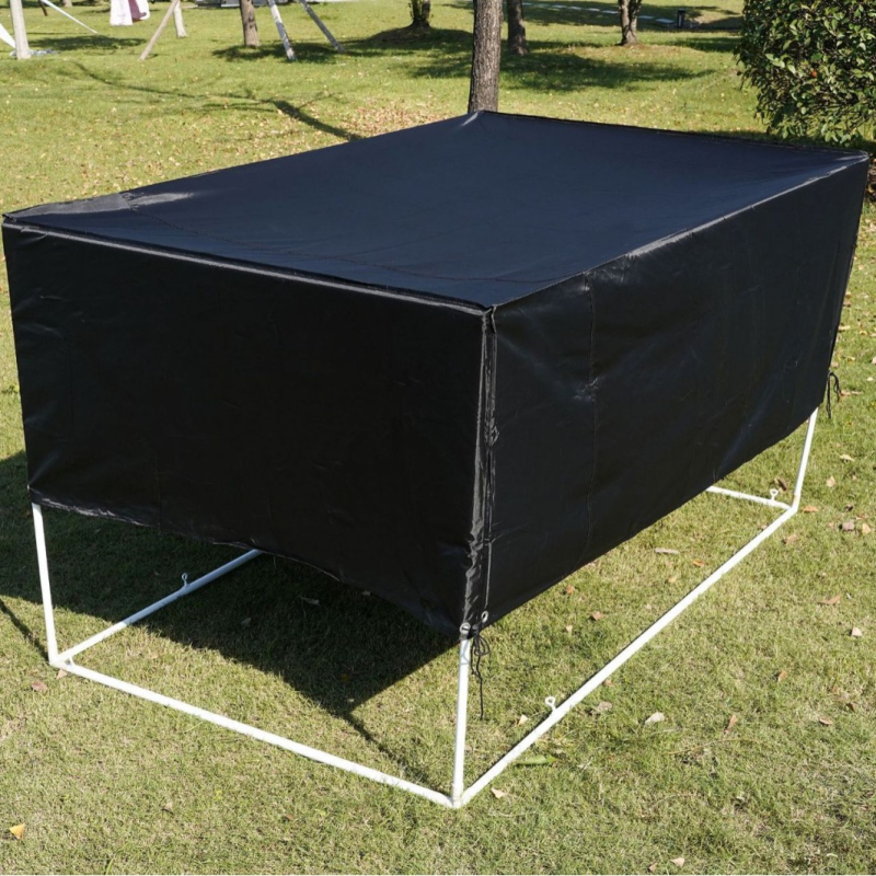 Κάλυμμα προστασίας εξωτερικού χώρου για τραπέζι και καρέκλες κήπου από Oxford ύφασμα, αδιάβροχη και UV προστασία, κατάλληλη για εξωτερική χρήση