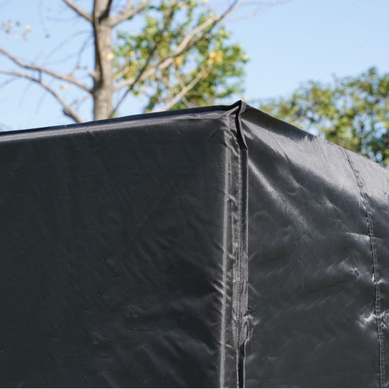 Κάλυμμα προστασίας εξωτερικού χώρου για τραπέζι και καρέκλες κήπου από Oxford ύφασμα, αδιάβροχη και UV προστασία, κατάλληλη για εξωτερική χρήση