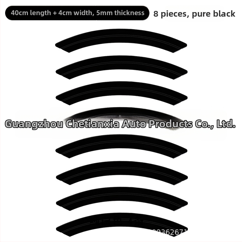 Lanku silikónová proti kolíznym lištám na blatník, pre model Ideal, bez prispôsobenia